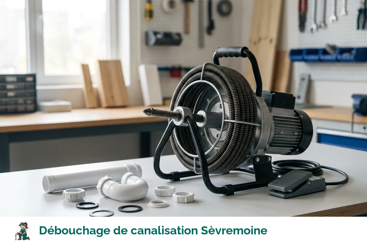 Débouchage de canalisation à Sèvremoine