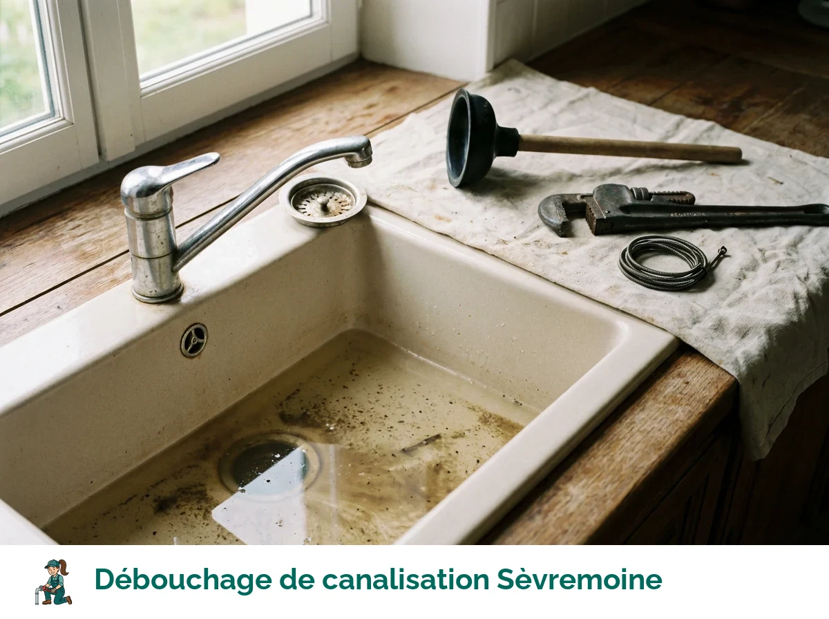 Débouchage de canalisation à Sèvremoine