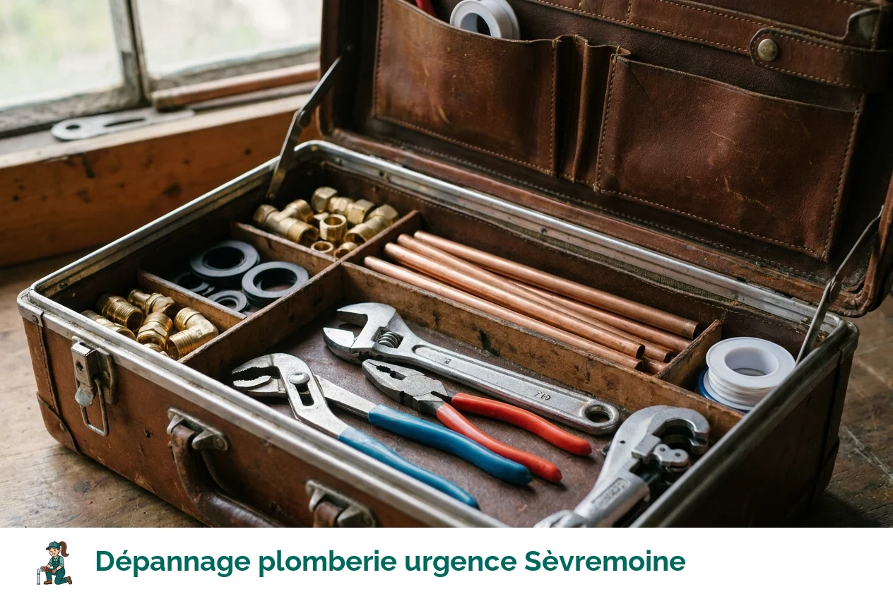 Dépannage plomberie urgence à Sèvremoine