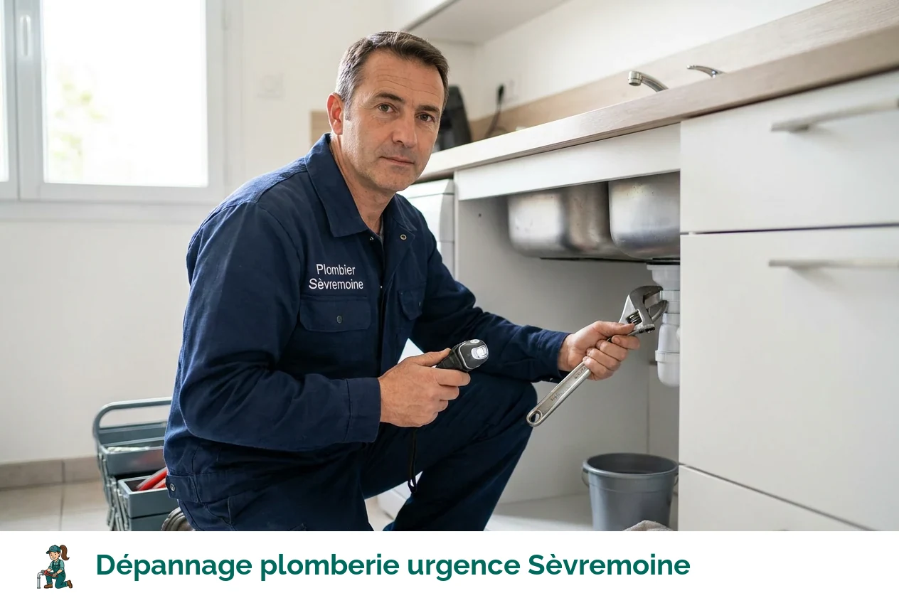 Dépannage plomberie urgence à Sèvremoine