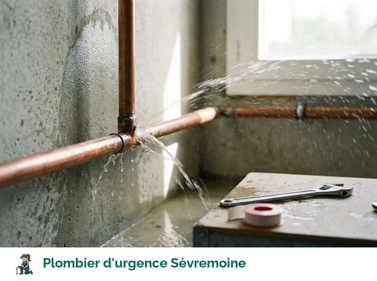 Plombier d'urgence à Sèvremoine