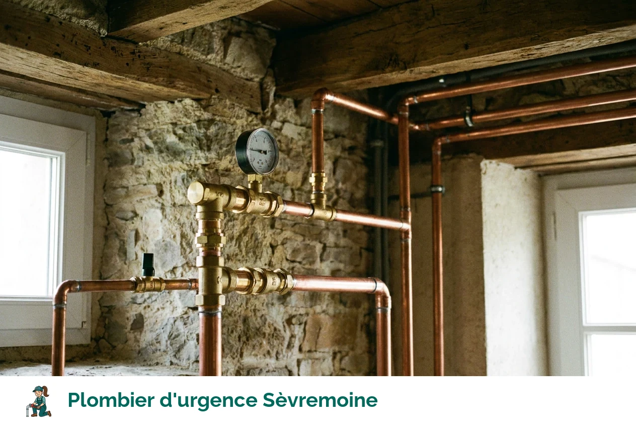 Plombier d'urgence à Sèvremoine