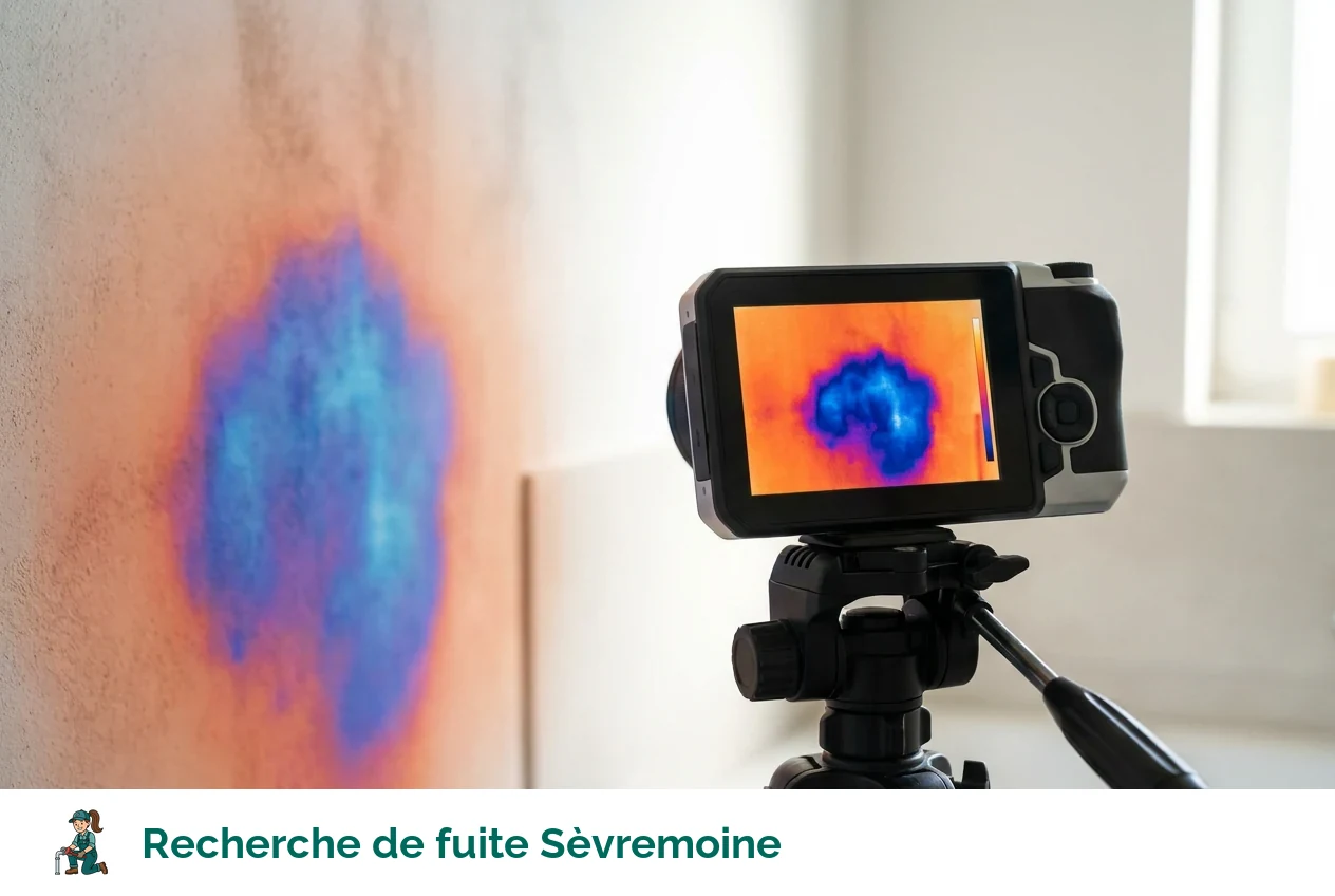 Recherche de fuite à Sèvremoine