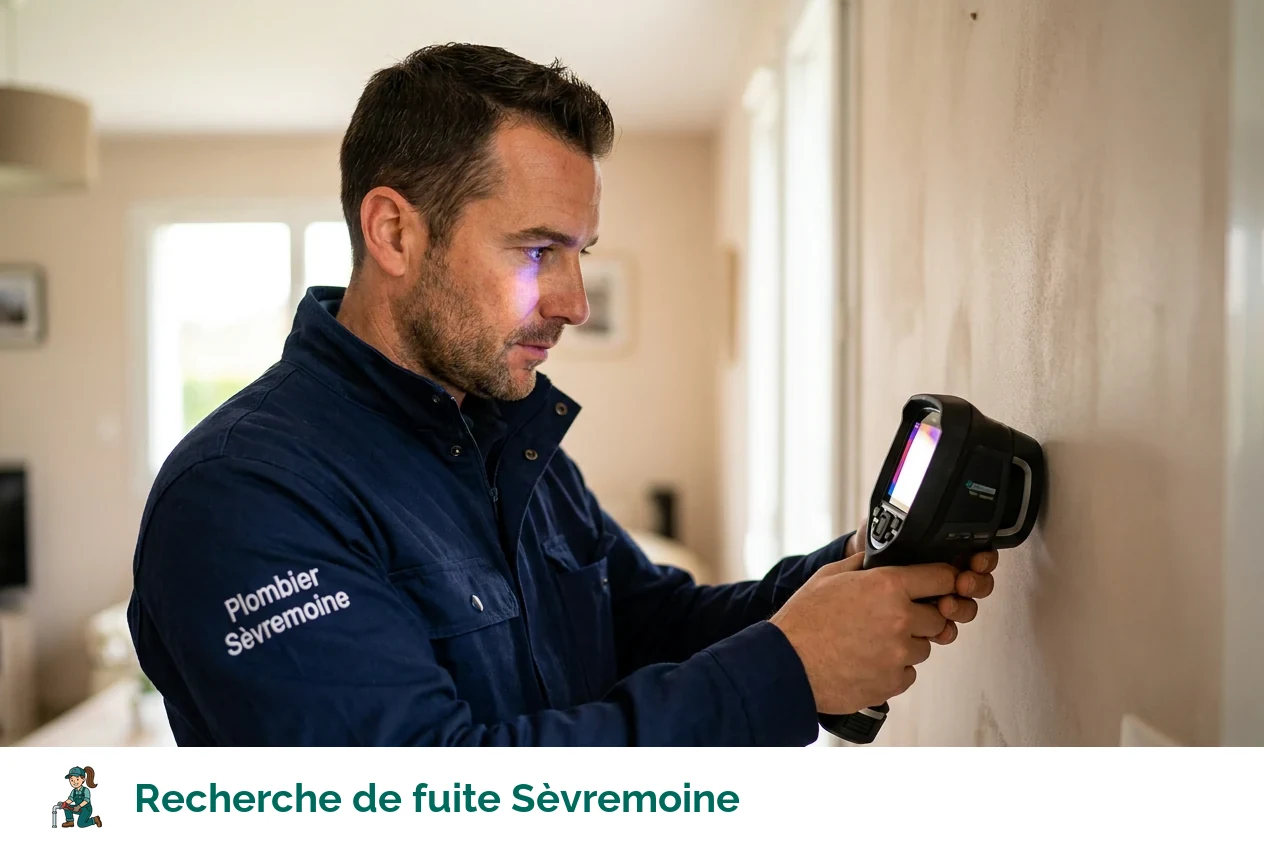 Recherche de fuite à Sèvremoine