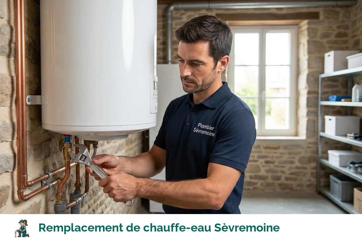 Remplacement de chauffe-eau à Sèvremoine