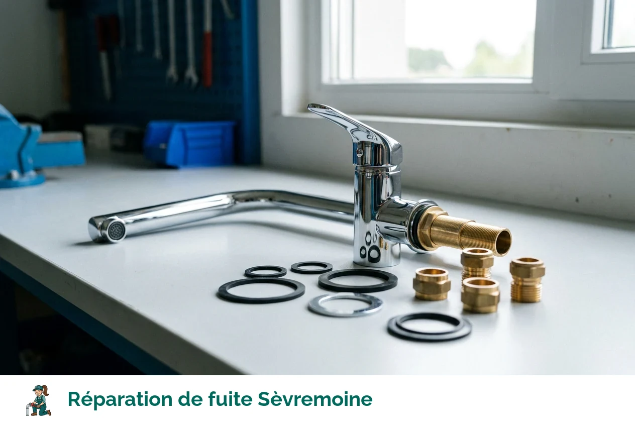Réparation de fuite à Sèvremoine