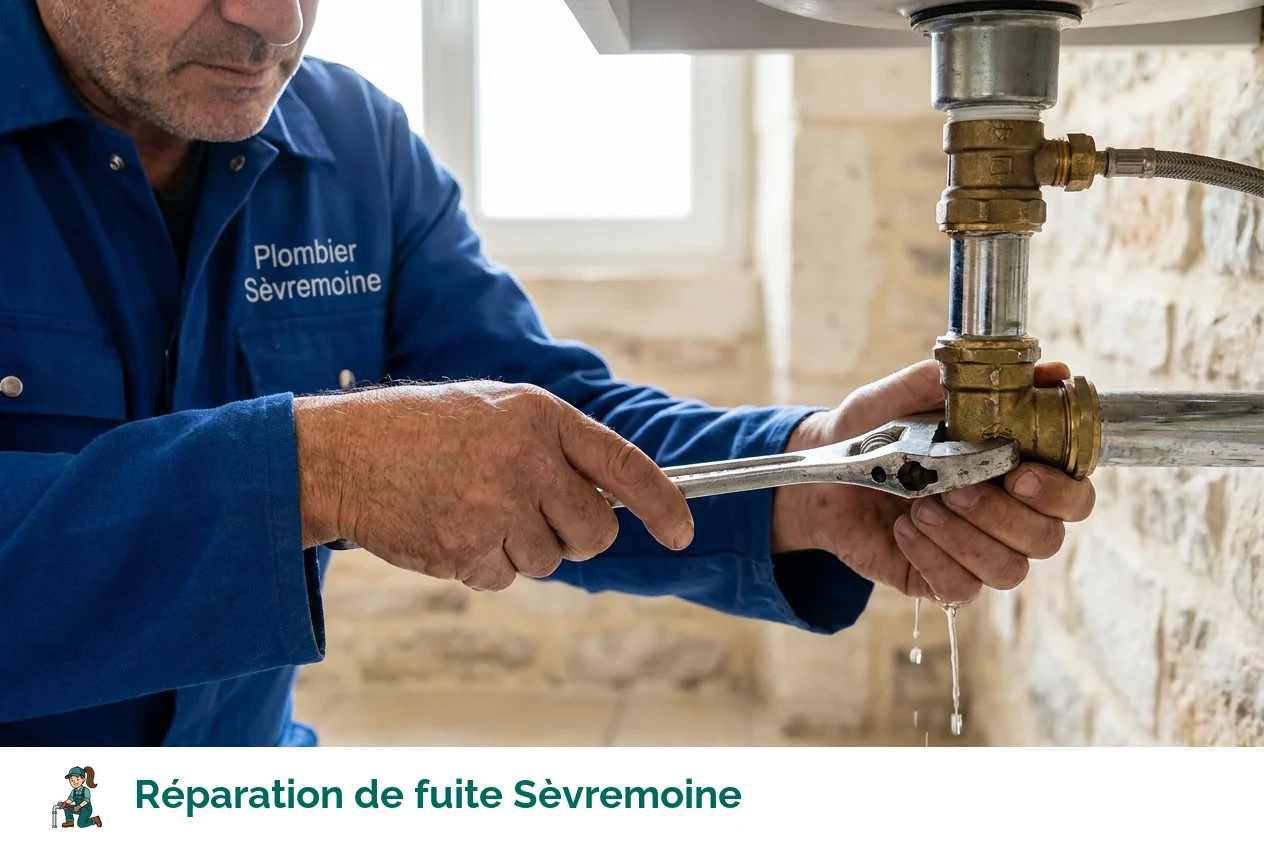 Réparation de fuite à Sèvremoine